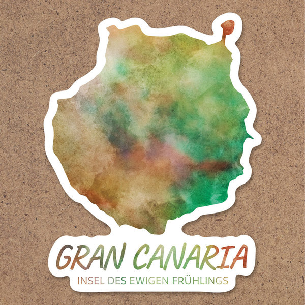 Aufkleber "Gran Canaria"