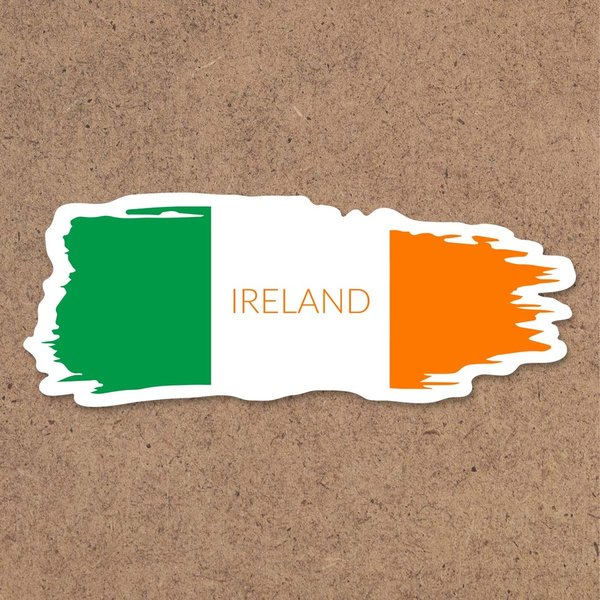 Aufkleber "Irland Flagge II"
