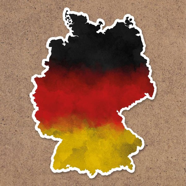 Aufkleber "Deutschland"