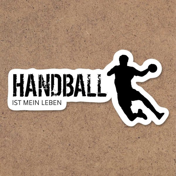Aufkleber "Handball III"