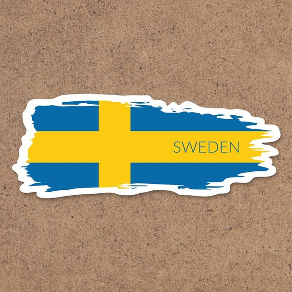 Aufkleber "Schweden Flagge II"