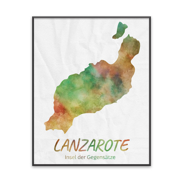 Poster "Lanzarote"