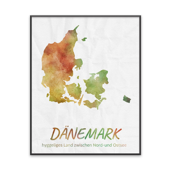Poster "Dänemark"