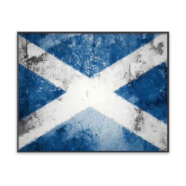 Poster "Schottland Flagge"