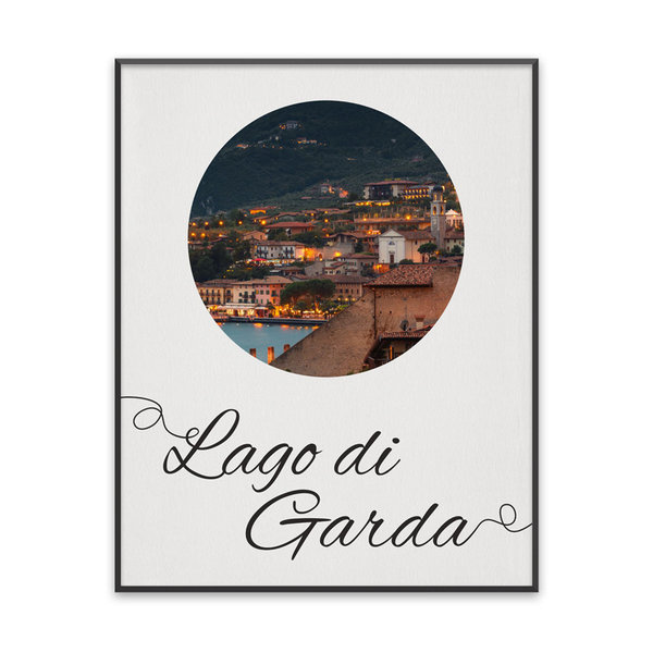 Poster "Lago di Garda I"
