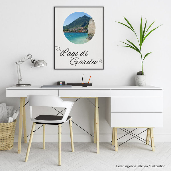 Poster "Lago di Garda II"